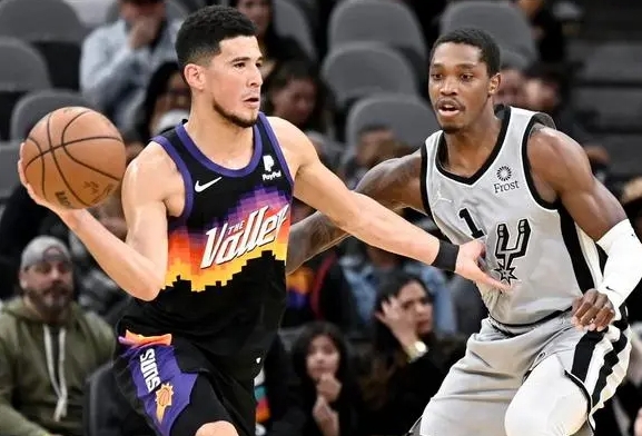 火力全开！NBA常规赛：菲尼克斯太阳vs圣安东尼奥马刺