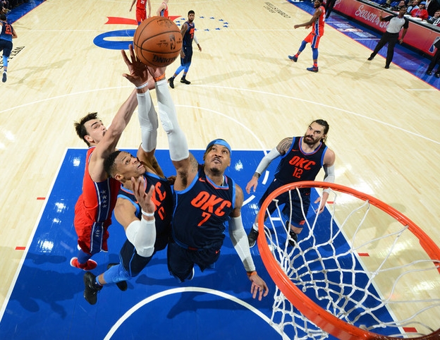 NBA常规赛 雷霆VS76人 梦幻对决你怎么看？